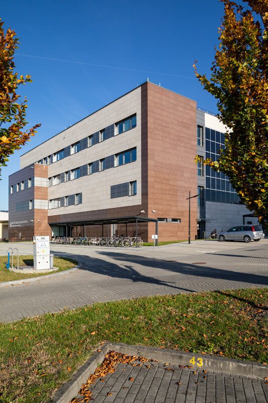 Budynek Instytutu Nauk Geologicznych UJ na Kampusie 600-lecia